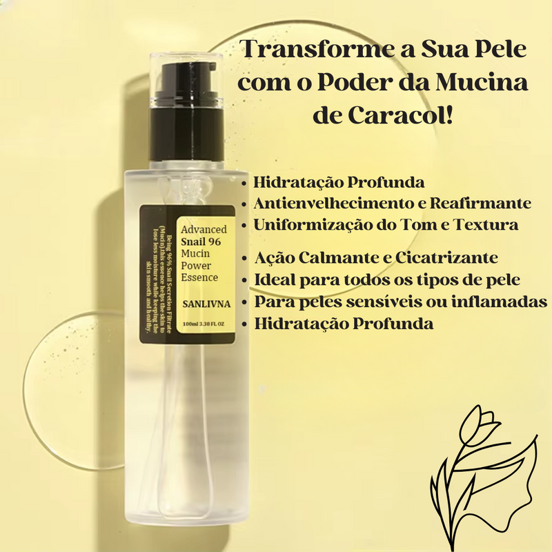 BELLTRA- Essência de mucina de caracol avançada