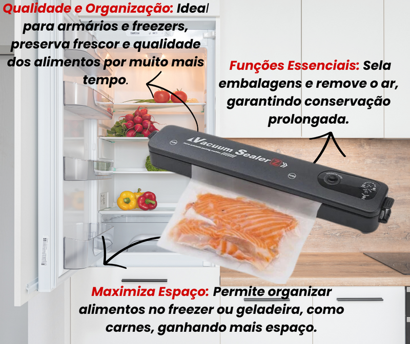 Vacuum Sealer Z- Seladora à Vácuo