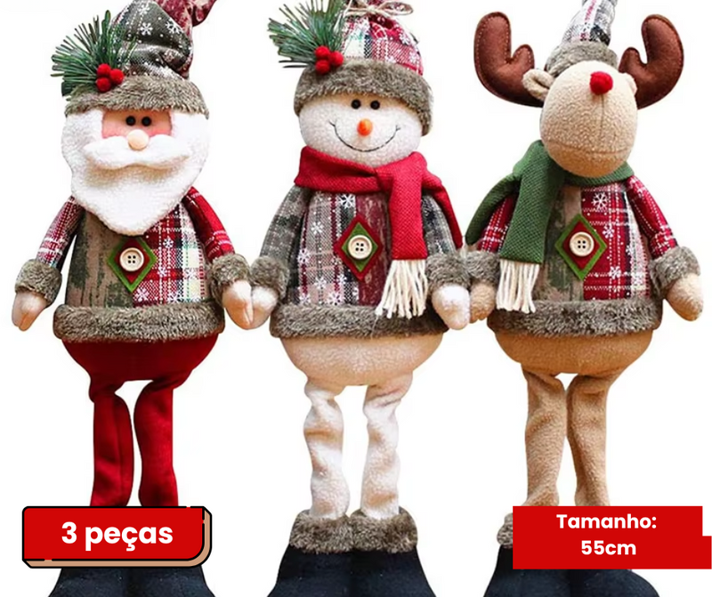 Bonecos de Natal Decorativos